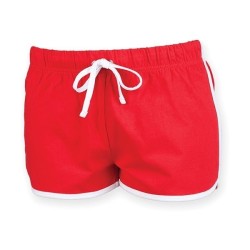 Mini short femme rétro