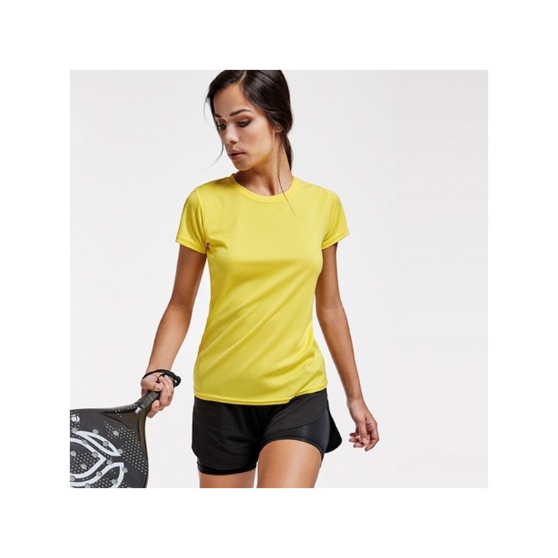 LANUS - Short sportif pour femme avec maille interieur contrastée