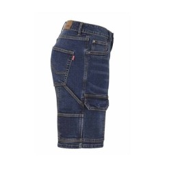 Short en jean - BERMUDA DENIM STRETCH MULTIPOCHES