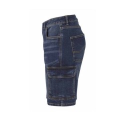 Short en jean - BERMUDA DENIM STRETCH MULTIPOCHES