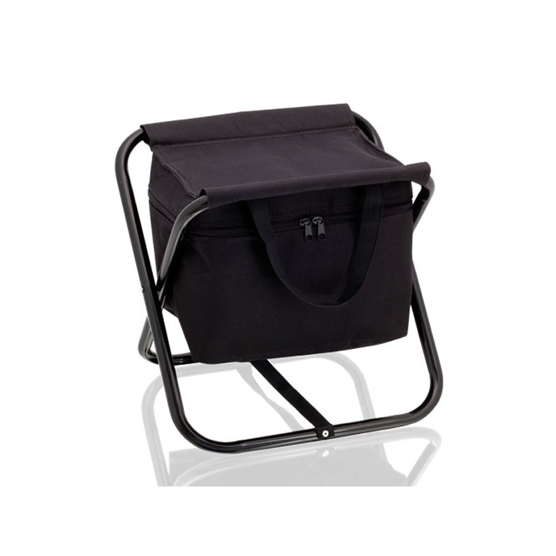 Chaise de plage avec glacière