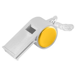 Sifflet à roulette Sport avec cordelette