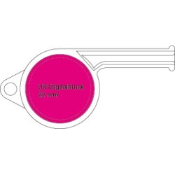 Sifflet à roulette Sport sans cordelette