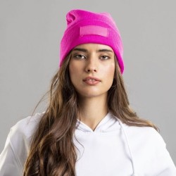 Bonnet à revers avec patch