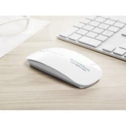 Souris optique sans fil en ABS brillant