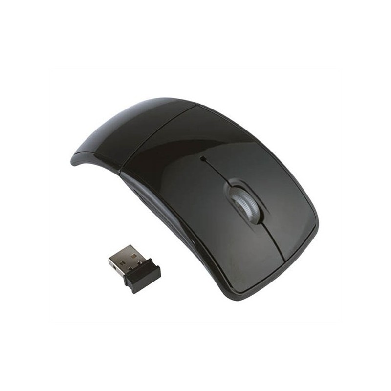 Souris d'ordinateur optique sans fil pliable Boudet