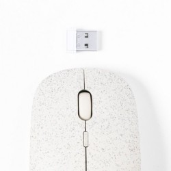 Souris d'ordinateur sans fil en canne de blé