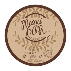 Sous-verre en carton recyclé