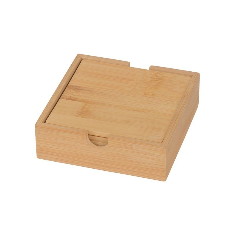 Ensemble de 4 sous-verres bambou