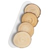 Set 4 sous-verre en bois
