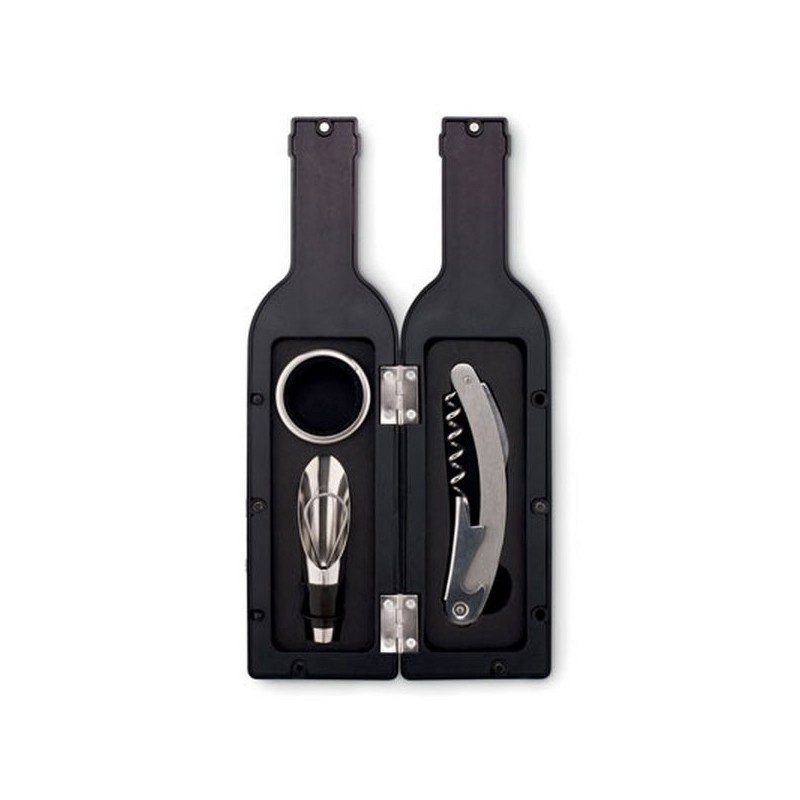 Coffret bouteille set de vin