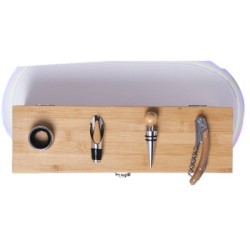 Coffret à bouteille bambou