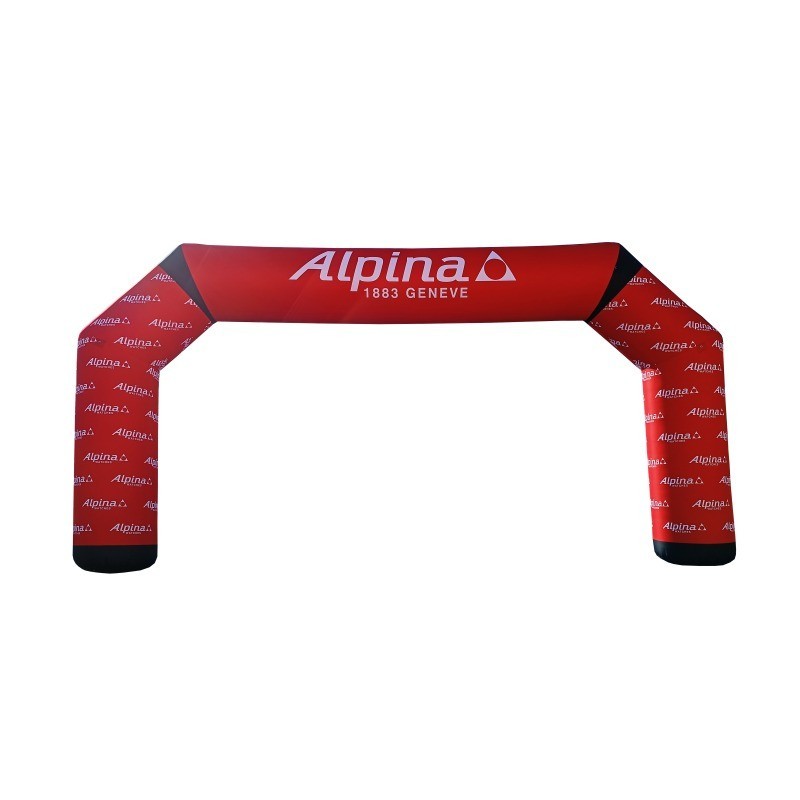 Arche gonflable ventilée 8 x 4m fine