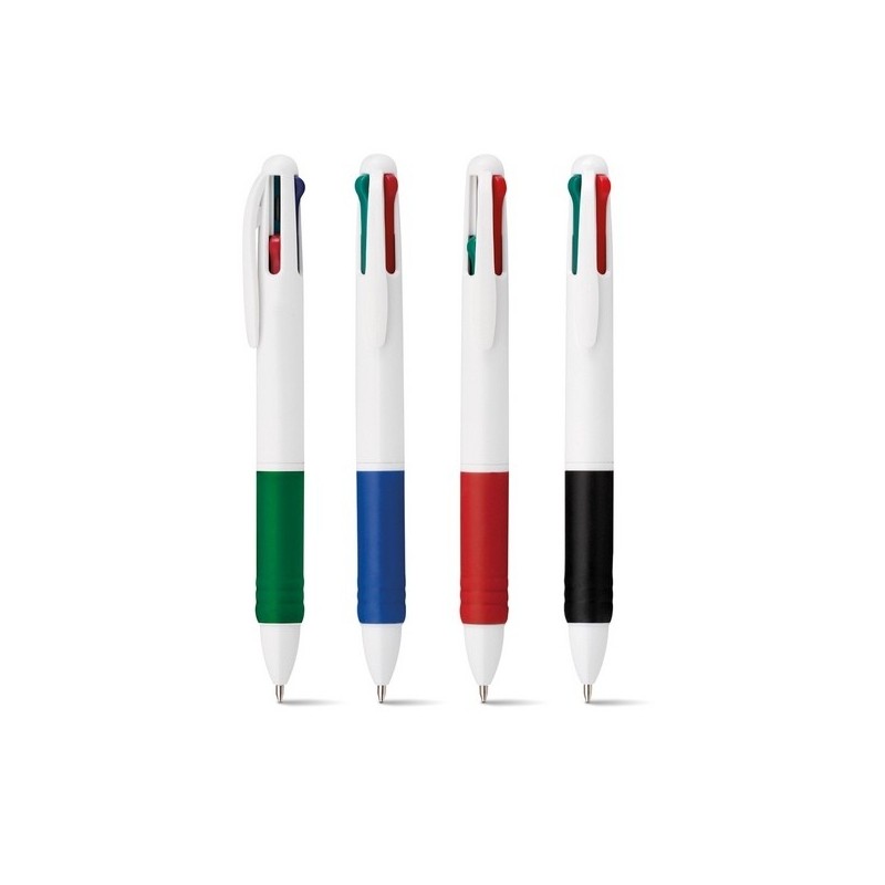 Stylo antidérapant 4 couleurs