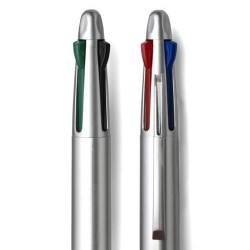 Stylo 4 couleurs à prise gomme
