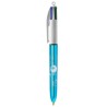 Stylo bic 4 couleurs bille brillant (shine) avec tour de cou