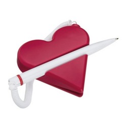 Support pour bloc-notes avec stylo à bille CLIC CLAC-SALERNO