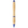 Stylo bille en bambou prise large