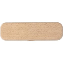 Parure bois avec stylo bille et roller en bois
