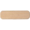 Parure bois avec stylo bille et roller en bois