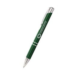 Stylo-bille métal brillant