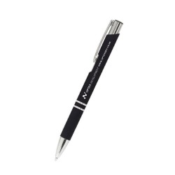 Stylo-bille métal et gomme