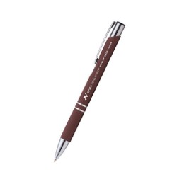 Stylo-bille métal et gomme