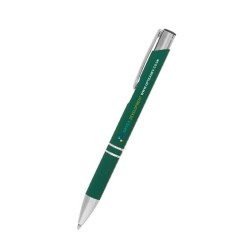 Stylo-bille métal et gomme