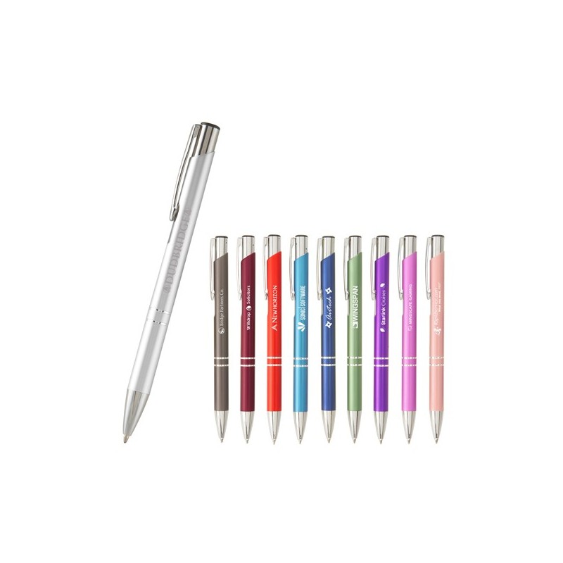 Stylo-bille métal mat