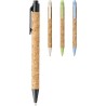 Stylo bille en liège et paille de blé