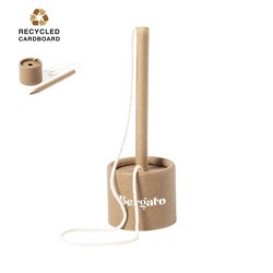 Stylo avec support en carton recyclé