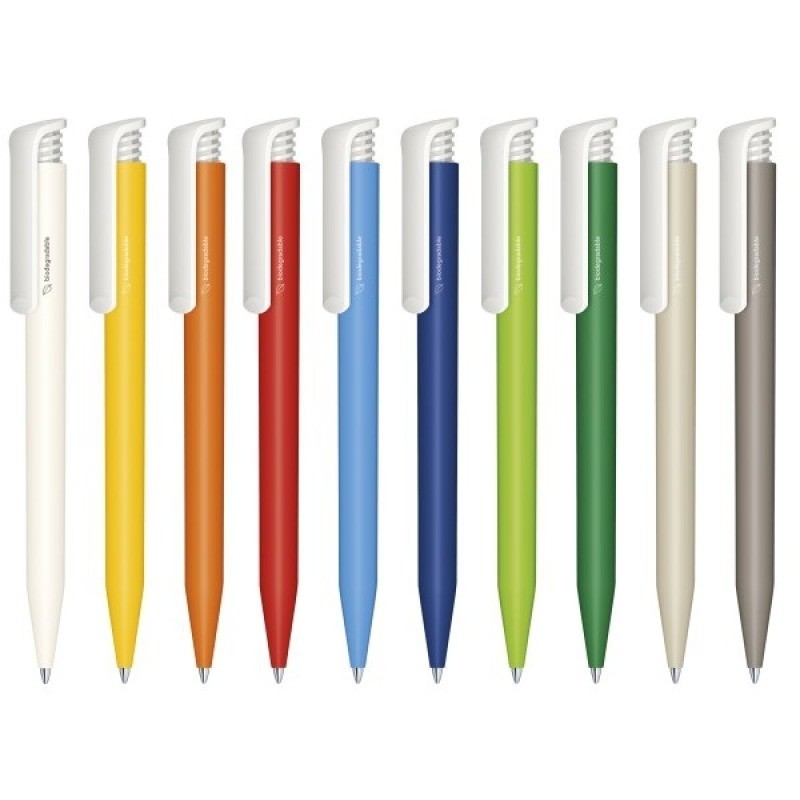 Stylo à bille en bioplastique biodégradable 