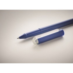 Stylo RPET encre gel bleu