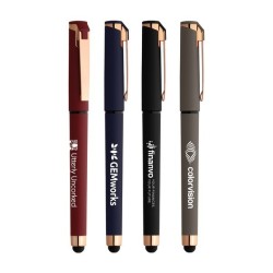 Stylo gel rose gold avec stylet