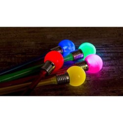 Stylo à boule lumineuse