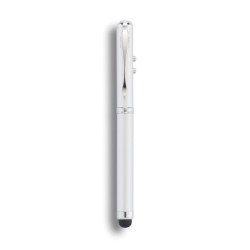 Stylo 4 en 1 avec fonctions stylet, laser et lampe