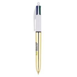 Stylo 4 couleurs corps Shiny de Bic