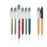 Stylo Bic 4 couleurs corps glacé