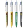 Stylo BIC 4 couleurs corps bois