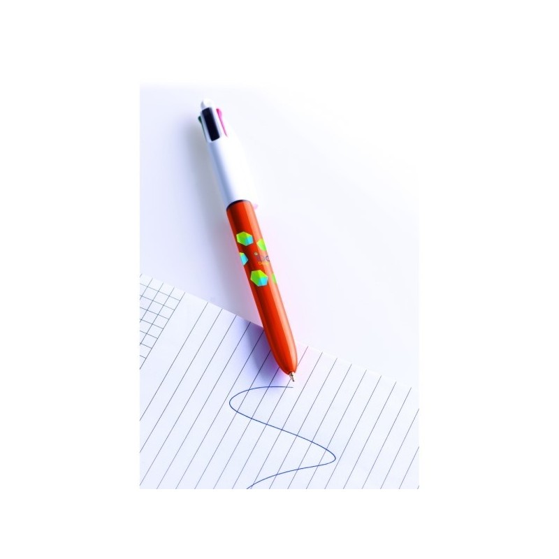 Stylo Bic 4 couleurs Mine fine