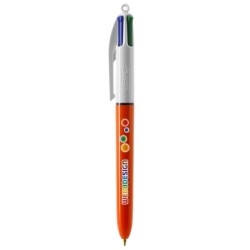 Stylo Bic 4 couleurs Mine fine