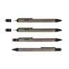 Stylo multifonctions métal construction