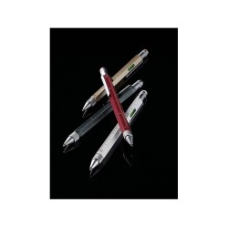Stylo multifonctions métal construction