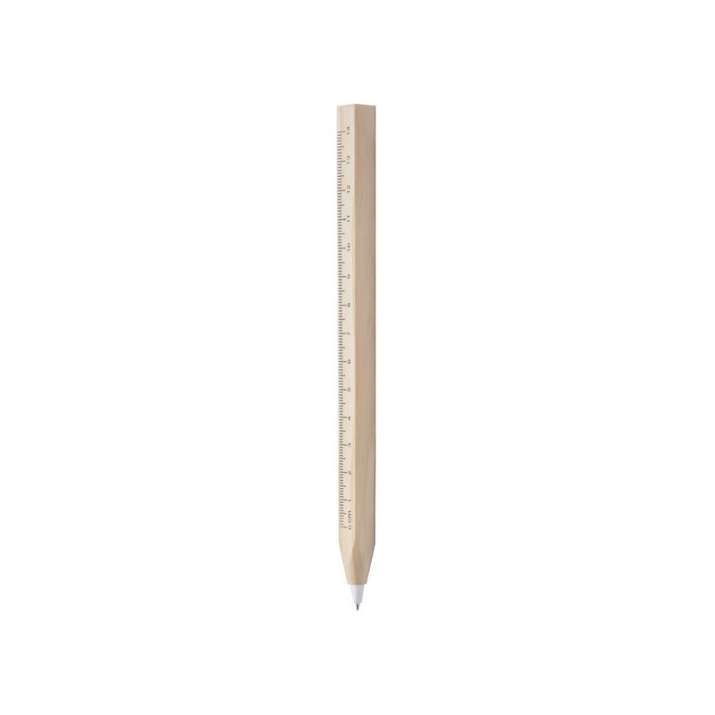 Stylo en bois avec règle