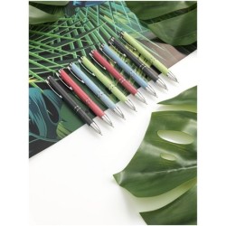 Stylo bille rétractable ABS en paille de blé