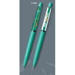 Stylo avec insert flottant dans un liquide