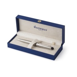 Stylo bille Waterman Expert en acier inoxydable