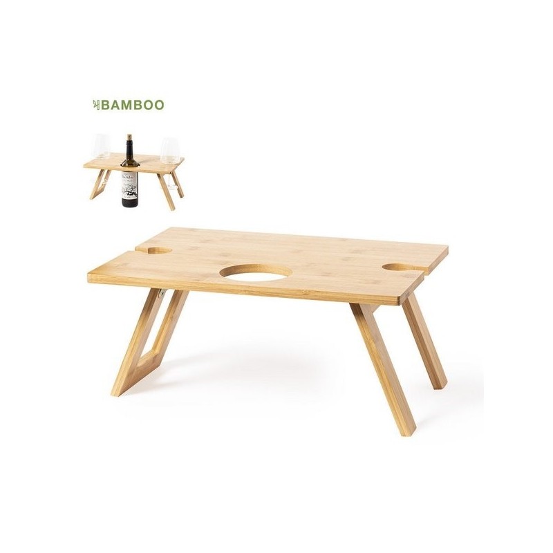 Table en bambou