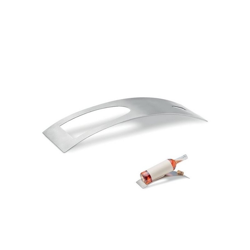 Porte-bouteille en acier inox