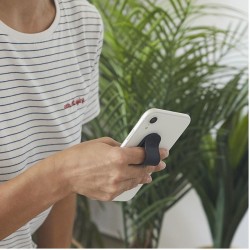BO - Smartphone Stick, Support Bague Réglable Adhésif Antichute - Noir